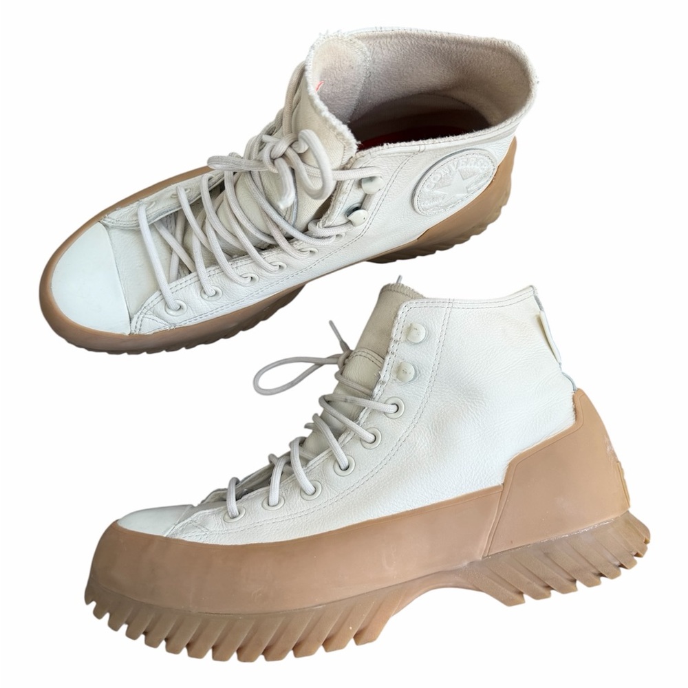 Converse Chuck Taylor All Star Leather Unisex Lugged 2.0 Hi Top Boots Waterproof